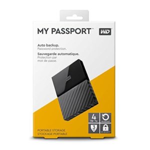 WD My Passport 4 To Noir (USB 3.0) (WDBYFT0040BBK