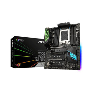 MSI X399 SLI PLUS Carte mère ATX Socket sTR4 AMD X399