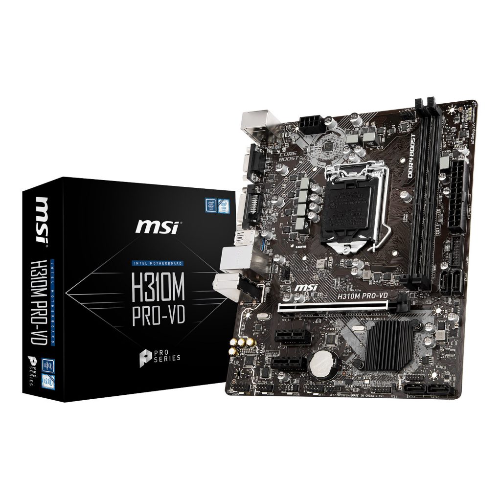 MSI H310M Pro-VD LGA 1151 Micro-ATX Motherboard