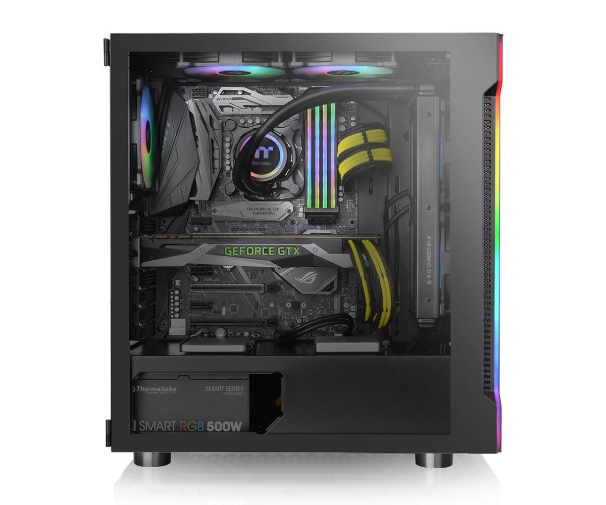 Thermaltake H200 TG RGB ATX Mid Tower Chassis