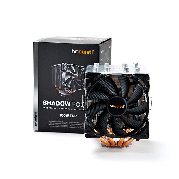 SHADOW ROCK 2 BK013 be quiet! Ventilateur de processeur pc gamer