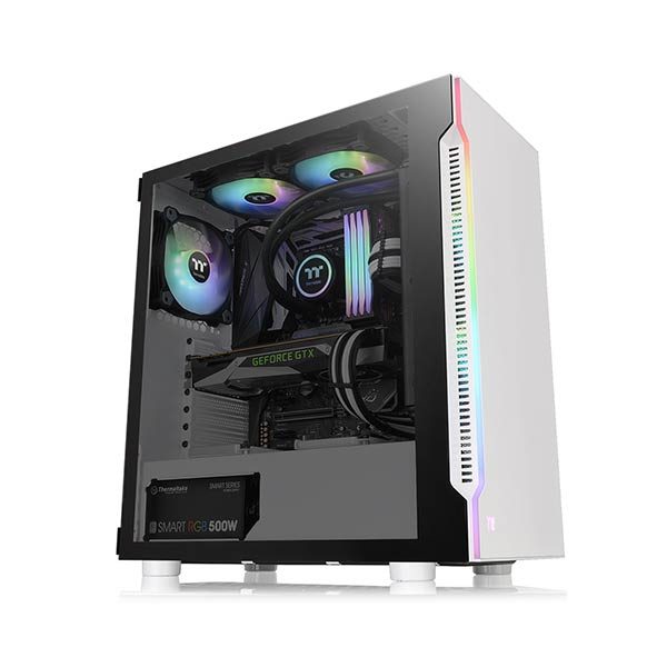 Thermaltake H200 TG Snow RGB Tempered Glass