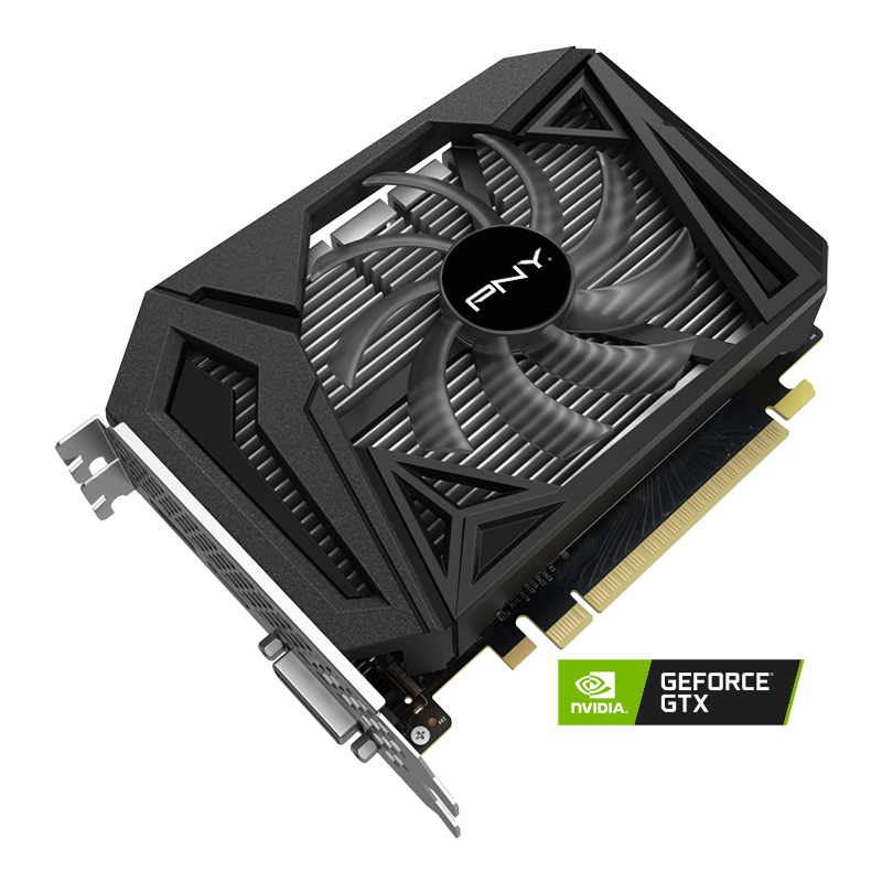 PNY GeForce GTX 1650 SUPER Single Fan face 5