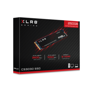 PNY XLR8 CS3030 Series PCIe NVMe 250GB BOX