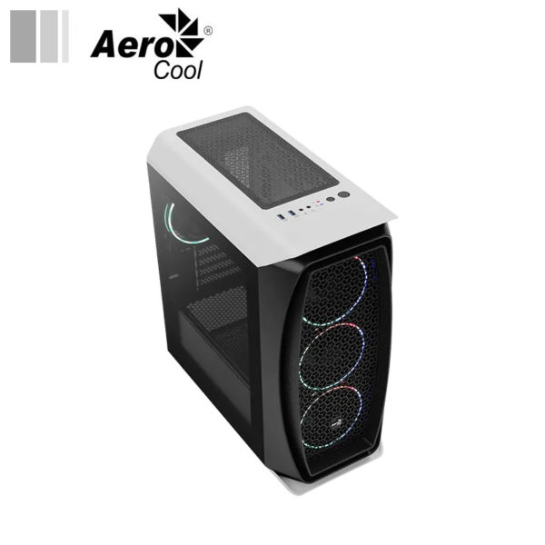 Aerocool Aero One Mini Eclipse white face 2