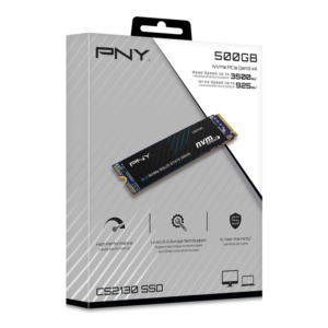 PNY CS2130 Series PCIe NVMe 500GB