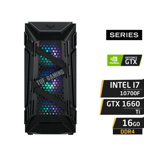 WARBIRD G10 INTEL i7-10700F 16Go Nvidia GTX 1660 Ti