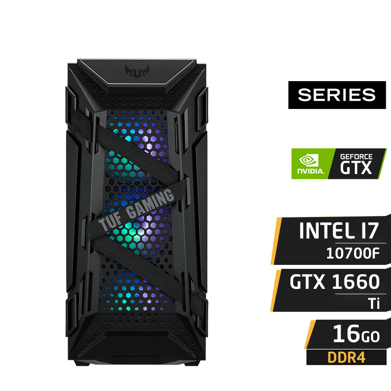 WARBIRD G10 INTEL i7-10700F 16Go Nvidia GTX 1660 Ti