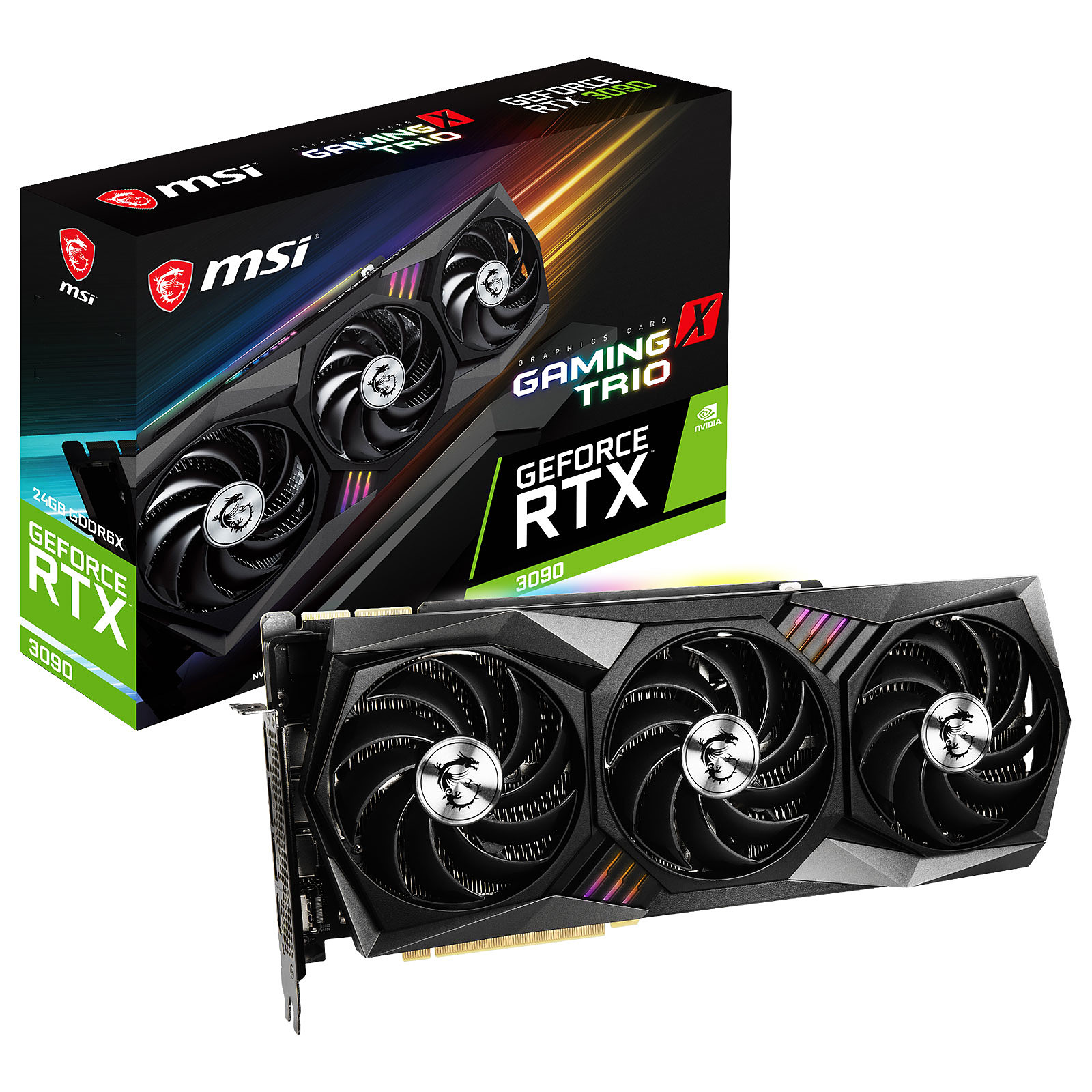 MSI Nvidia RTX 3090 GAMING X TRIO 24GB Photo 12