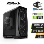 PC Gamer FIREBIRD F10 I5-10600KF 16GB GTX 1660 SUPER 6GB