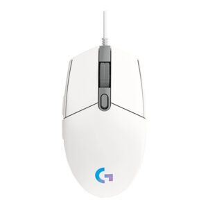 Logitech G203 maroc LightSync (Blanc)