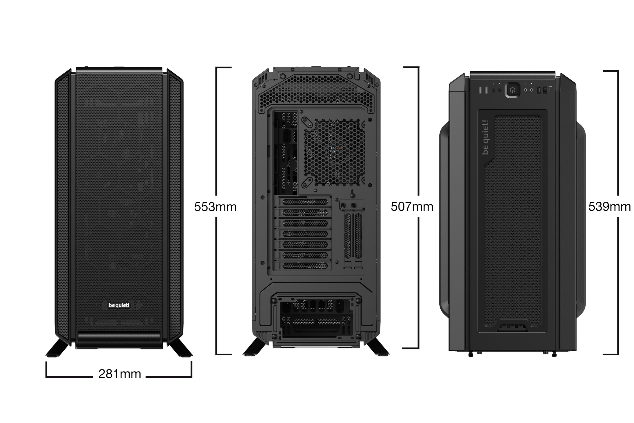 Be quiet! SILENT BASE 802 Window Black maroc