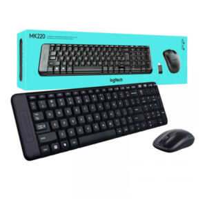 Logitech MK220 Combo Clavier et Souris sans Fil