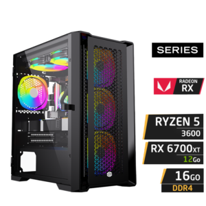 RYZEBIRD RYZEN 5 3600 16GB RX 6700 XT 12Go