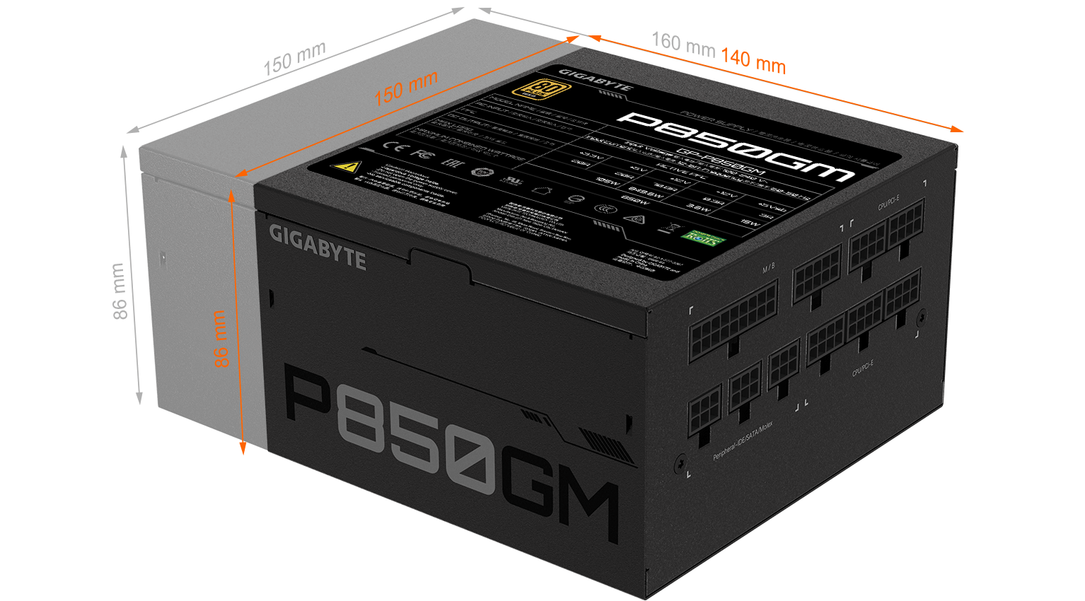 Gigabyte P850GM maroc