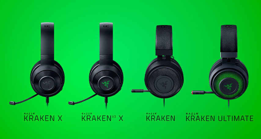 DÉCOUVREZ LA FAMILLE RAZER KRAKEN