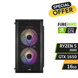 PC Gamer FIREBIRD F5 Ryzen 5 3600 16GB Nvidia GTX 1650