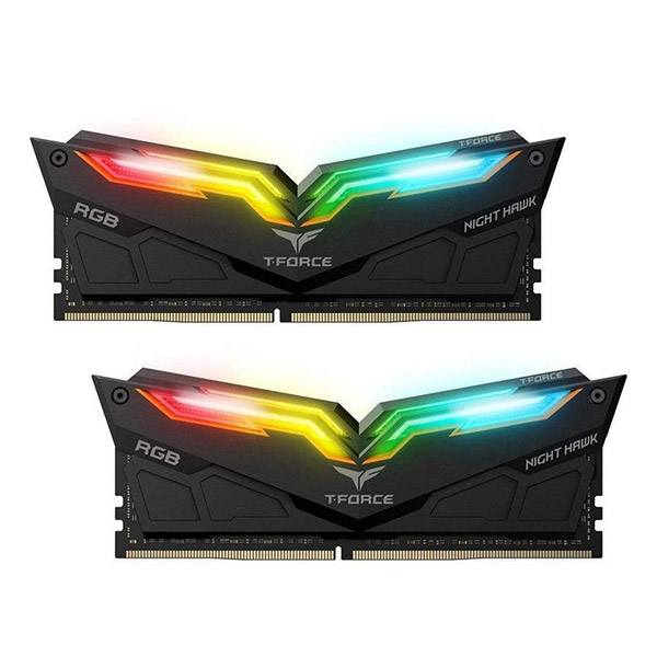 TEAMGROUP T-Force Night Hawk RGB 3600MHz 32GB Kit Noir au maroc