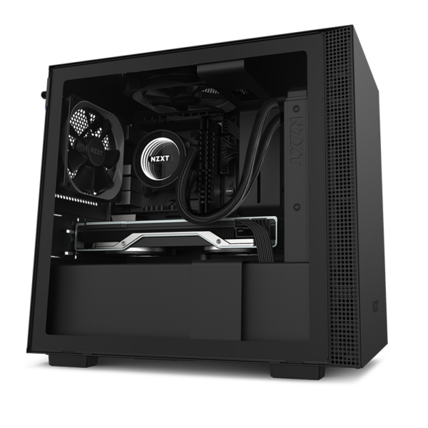 NZXT H210 Black au Maroc