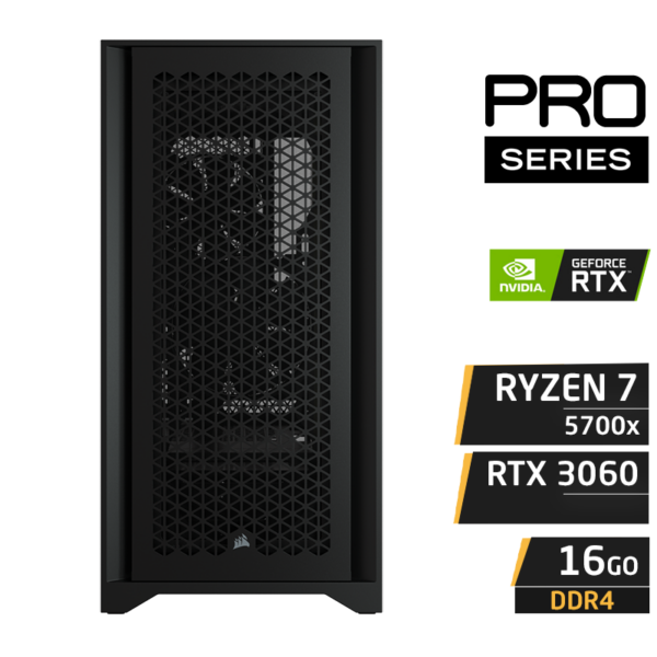 WARBIRD X7 PRO RYZEN 7 5700x 16Go RTX 3060 12G