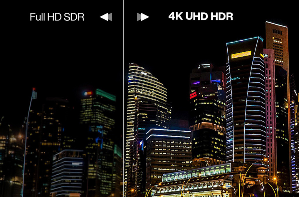 Détails impeccables en 4K HDR