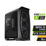 PC Gamer FIREBIRD-F12-I5-12400f-8Go-GTX-1650