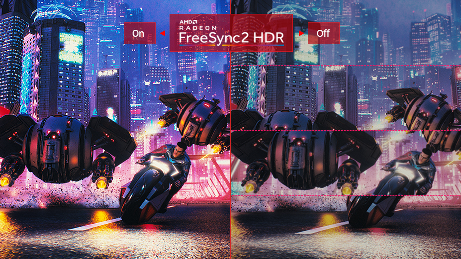 AMD FREESYNC™ Pro Premium POUR UN JEU FLUIDE