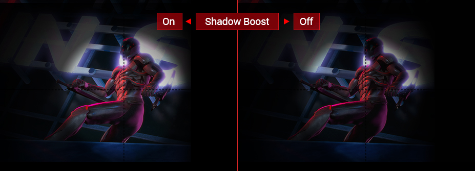 Technologie Shadow Boost