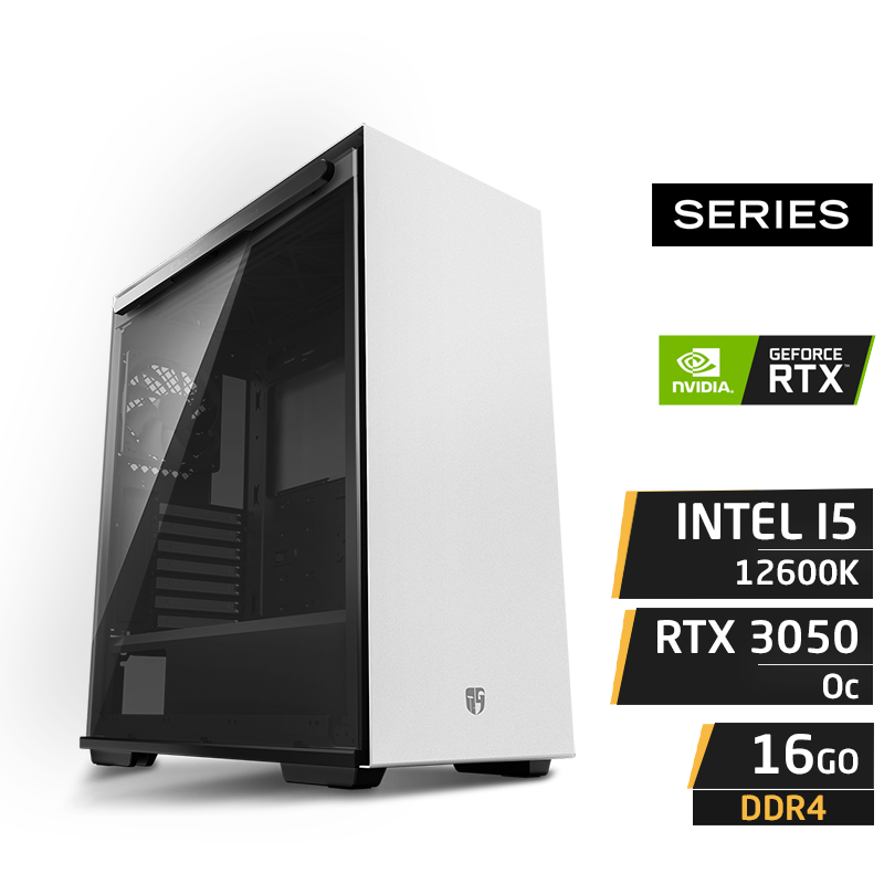 WARBIRD G12 INTEL i5-12600K 16Go RTX 3050 8G