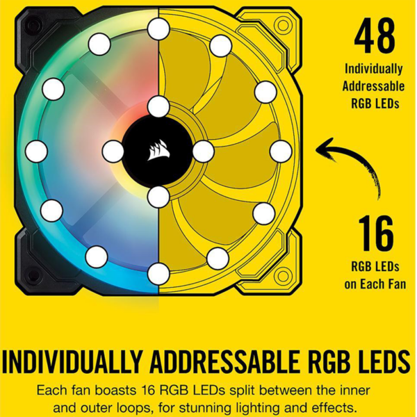 Corsair iCUE LL120 RGB bk