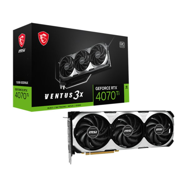 MSI GeForce RTX 4070 Ti VENTUS 3X 12G OC