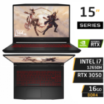 MSI Katana GF66 i7-12650H RTX 3050 16GB 512GB