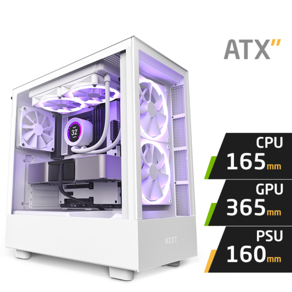 NZXT H5 Elite white