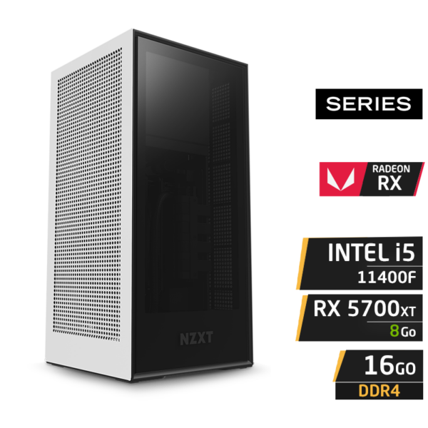 WARBIRD G11 INTEL i5-11400 16Go Nvidia RX 5700 XT 8G