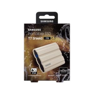 Samsung T7 Shield 1To Beige