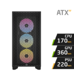 Corsair 3000D RGB AIRFLOW Black