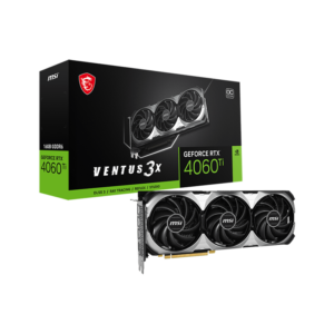 MSI GeForce RTX 4060Ti VENTUS 3X BLACK 16G OC