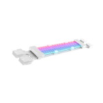 Cable Extension Dual 8PIN RGB Striped White