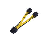 Cable 8 PIN MALE TO 2x 6 PIN FEMALE - Workstation Maroc