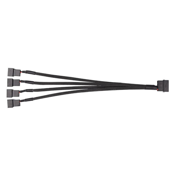 Cable Molex to 4x 4Pin PWM 25cm - Workstation Maroc