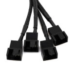 Cable Molex to 4x 4Pin PWM 25cm - Workstation Maroc