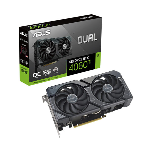 ASUS Dual GeForce RTX 4060 Ti OC Edition 16GB GDDR6