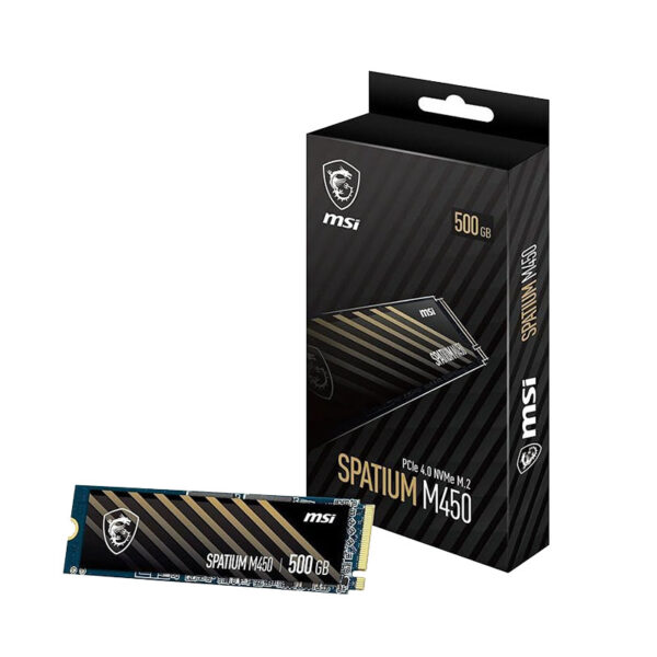 MSI SPATIUM M450 PCIe 4.0 NVMe M.2 500GB